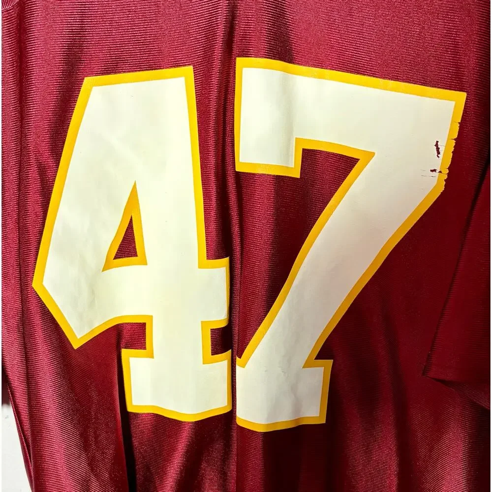 Vintage Washington Redskins Chris Cooley #47 Burgundy NFL Team Jersey Sz M - Picture 5 of 10